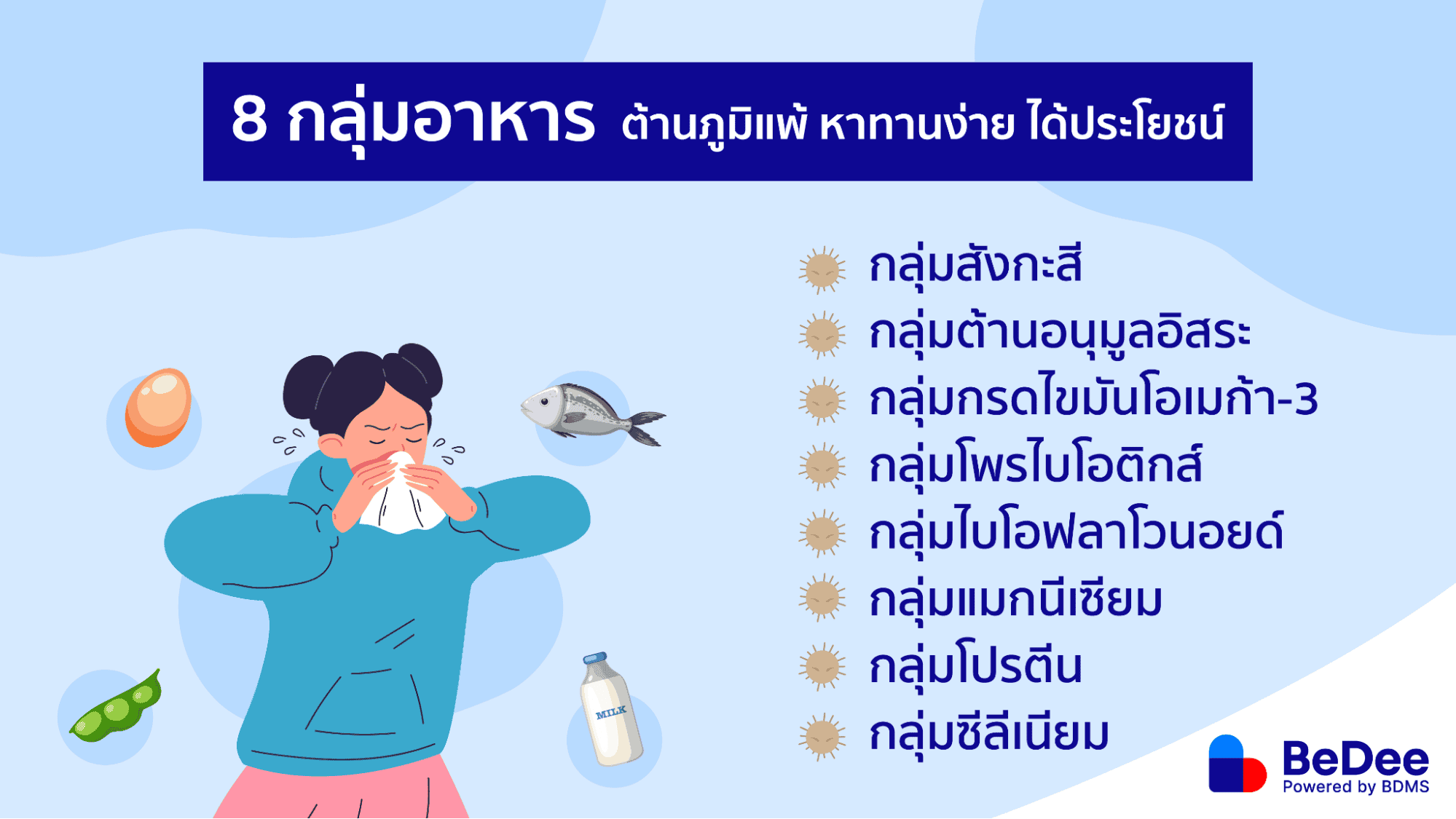 อาหารต้านภูมิแพ้